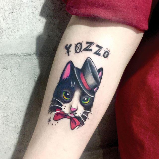 Katze Tattoo 77