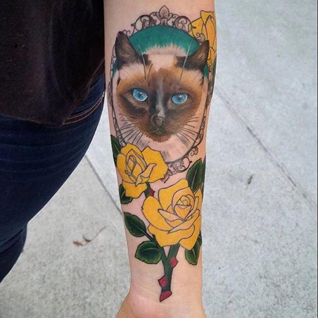 Katze Tattoo 99