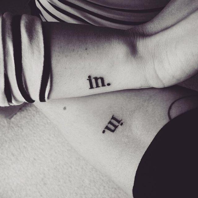 beste Freunde Tattoo 133