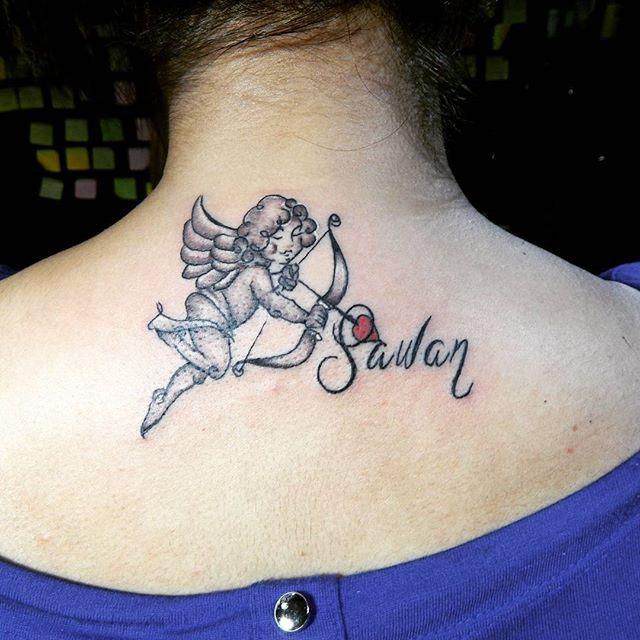 Fotogalerie von 76 Tattoos von Engeln und Engelchen