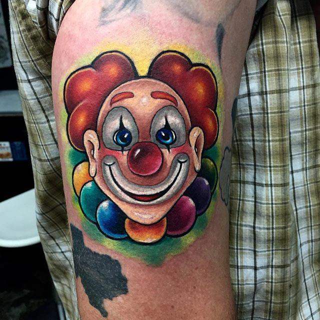 Clown Tattoo 03