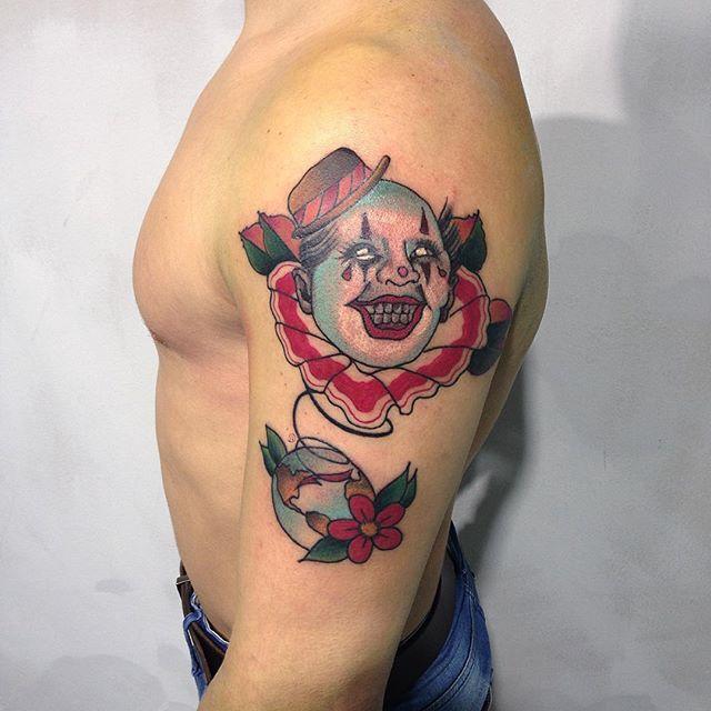 Clown Tattoo 111