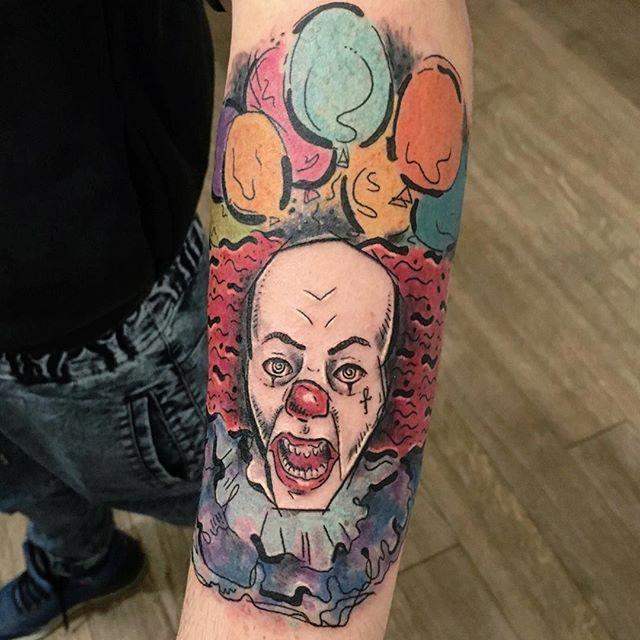 Clown Tattoo 95