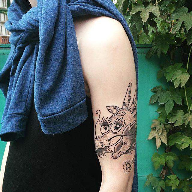 Drache Tattoo 15