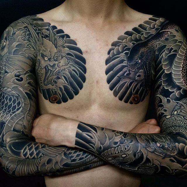 Drache Tattoo 27