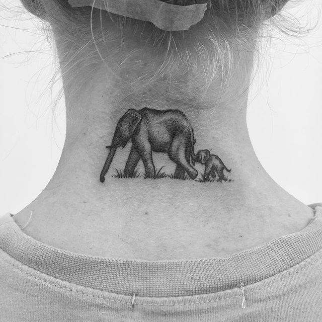 Elefant Tattoo 107
