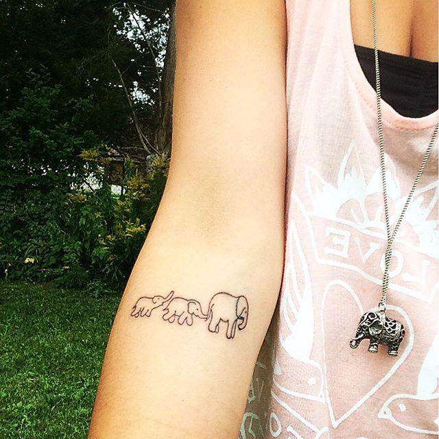 Elefant Tattoo 121