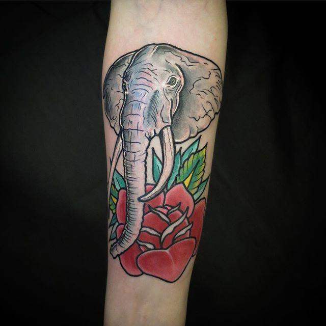 Elefant Tattoo 61