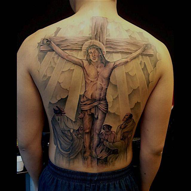 Jesus von Nazaret Tattoo 21