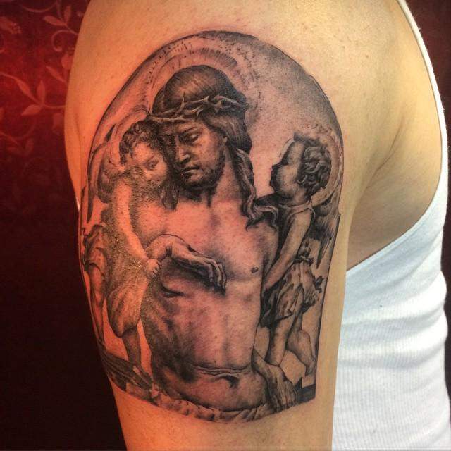 Jesus von Nazaret Tattoo 29
