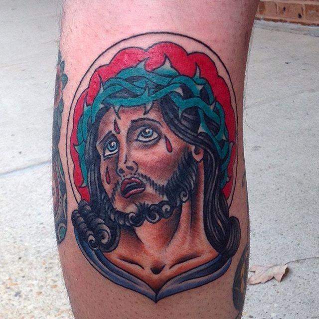 Jesus von Nazaret Tattoo 91