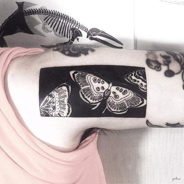 Schmetterling Tattoo 113