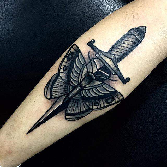 Schmetterling Tattoo 117