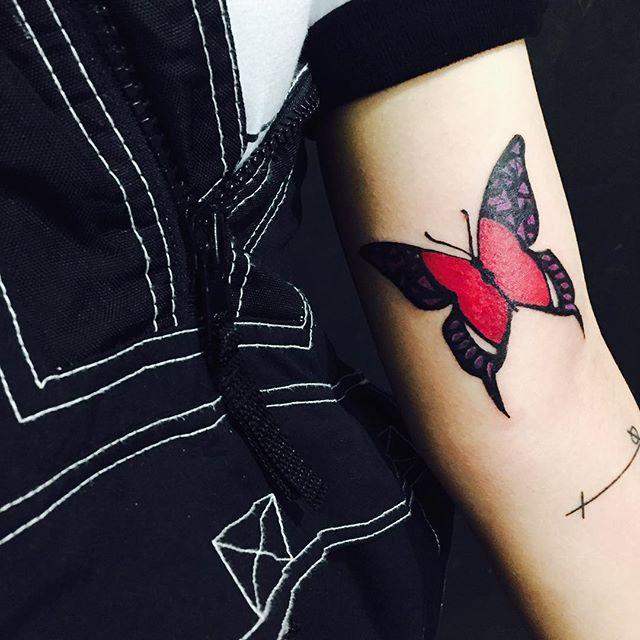 Schmetterling Tattoo 119