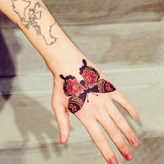 Schmetterling Tattoo 137