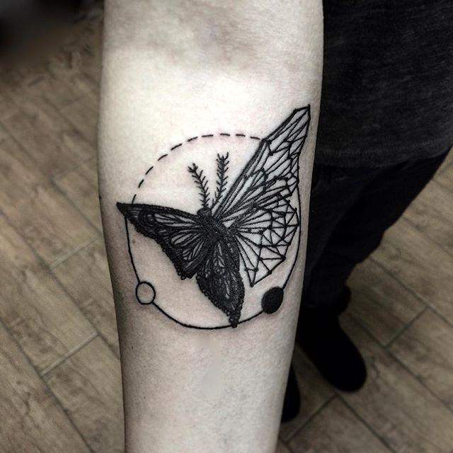Schmetterling Tattoo 61