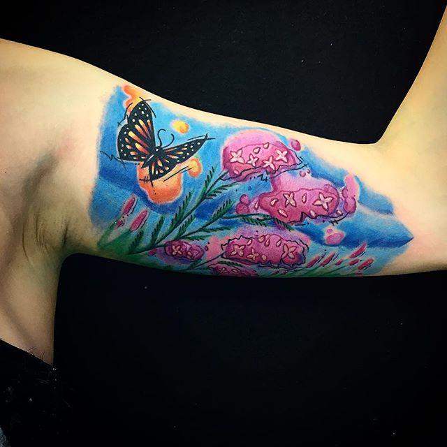 Schmetterling Tattoo 71