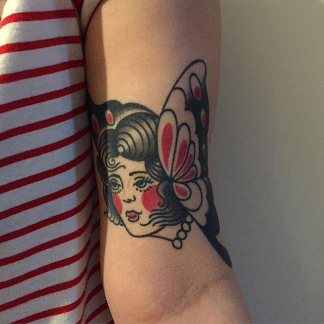Schmetterling Tattoo 89