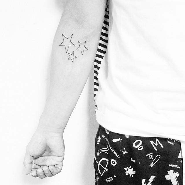 Sternen Tattoo 121