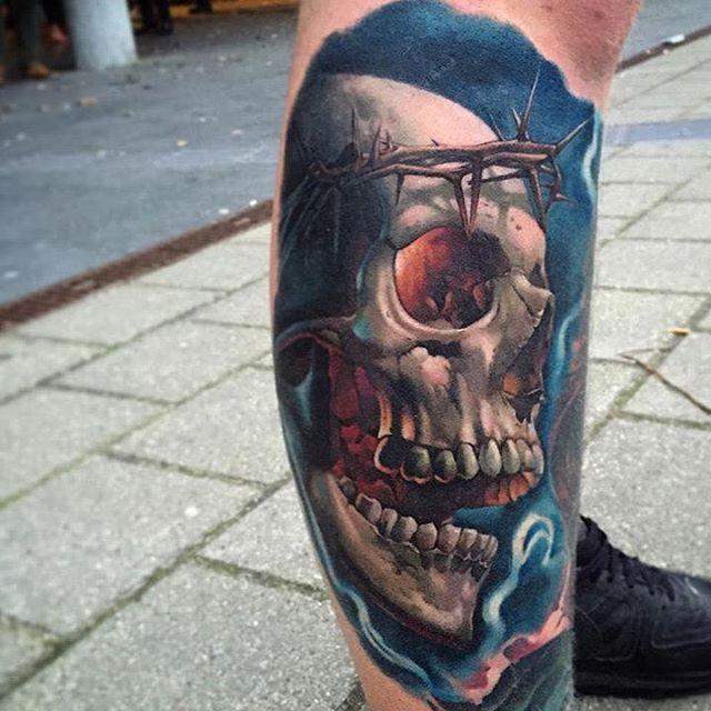 Totenkopf Tattoo 09