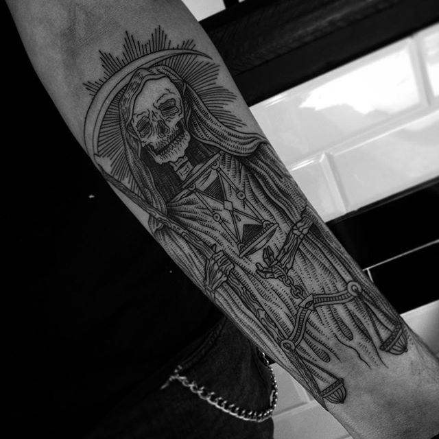 Totenkopf Tattoo 111