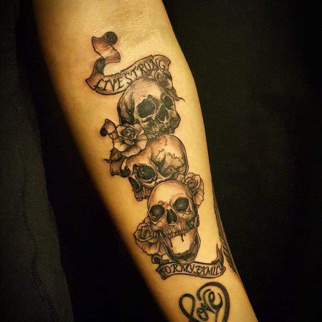 Totenkopf Tattoo 55