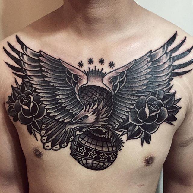 Adler Tattoo 55