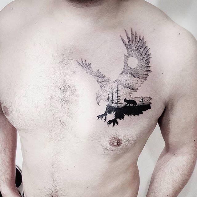 Adler Tattoo 91