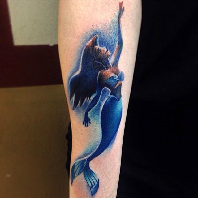 Meerjungfrau Tattoo 07