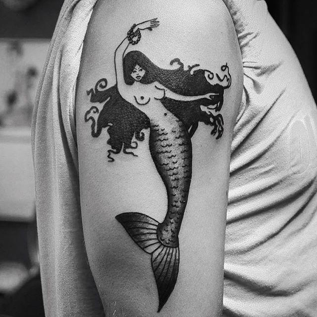 Meerjungfrau Tattoo 15