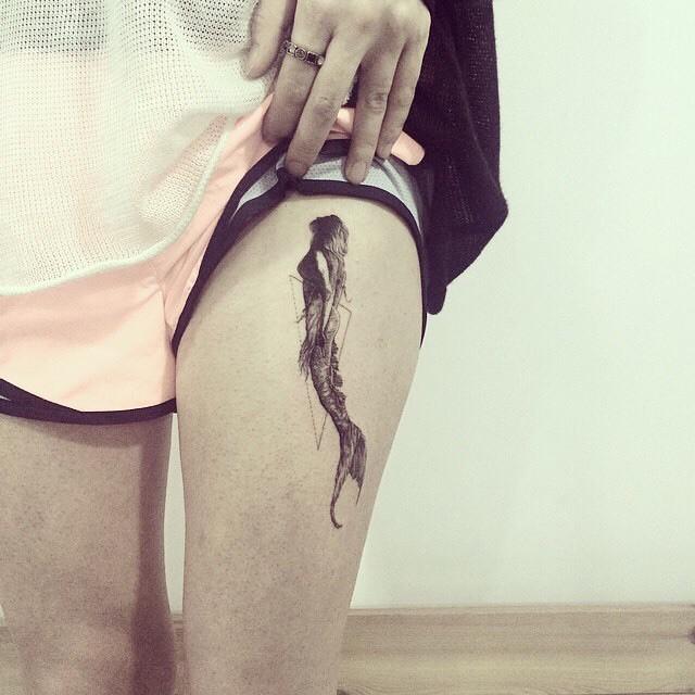 Meerjungfrau Tattoo 27