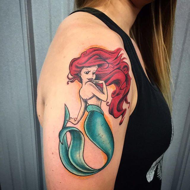 Meerjungfrau Tattoo 29