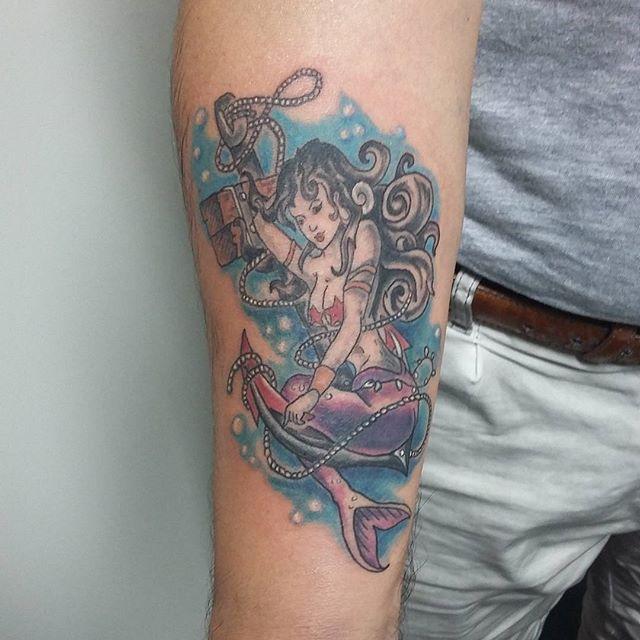 Meerjungfrau Tattoo 39