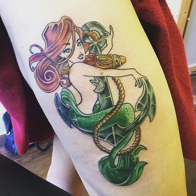 Meerjungfrau Tattoo 53