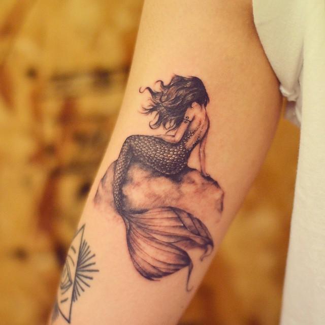 Meerjungfrau Tattoo 59