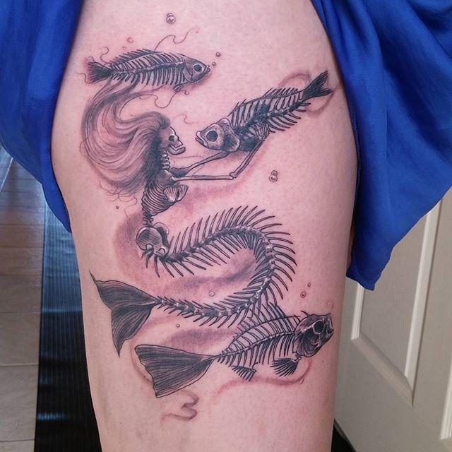 Meerjungfrau Tattoo 67