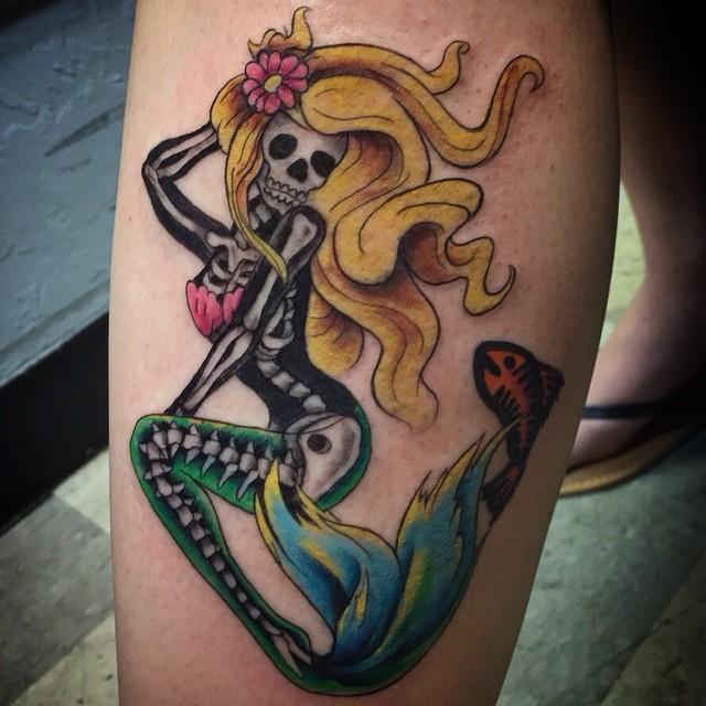 Meerjungfrau Tattoo 71