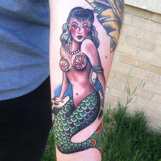 Meerjungfrau Tattoo 75