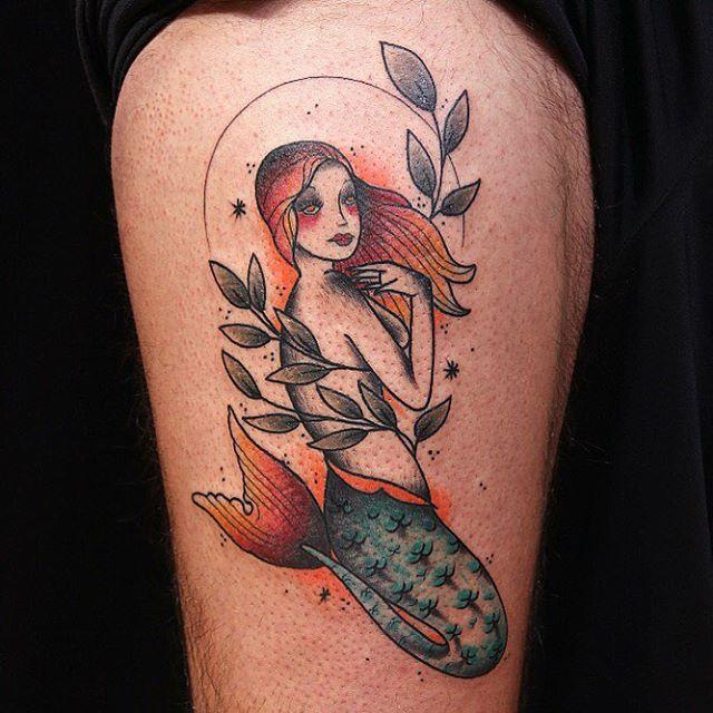 Meerjungfrau Tattoo 91