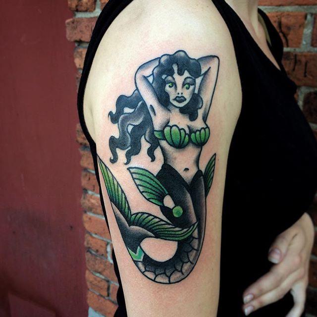 Meerjungfrau Tattoo 97