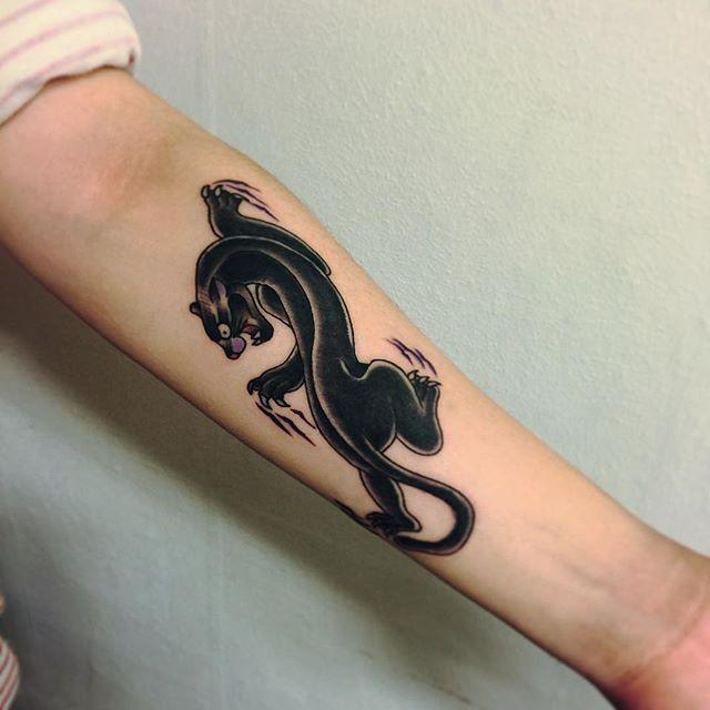 Panther Tattoo 107
