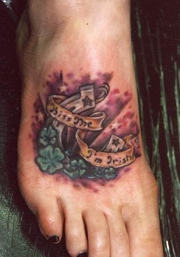 Bildergalerie mit 70 TattooMotive für den Fußrücken