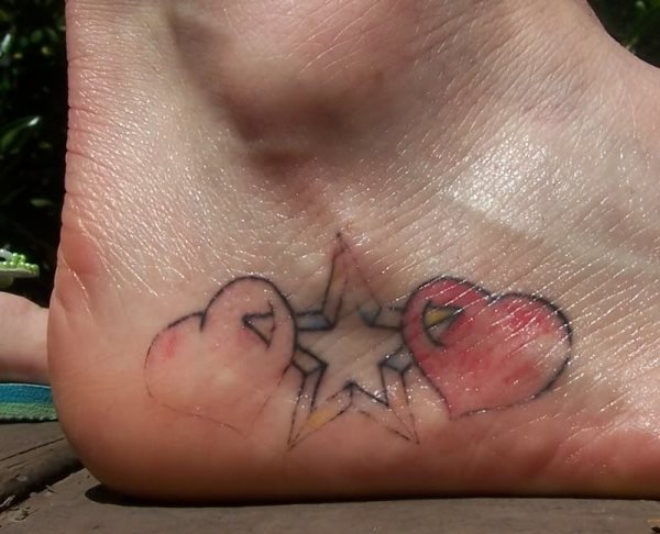 Bildergalerie mit 70 TattooMotive für den Fußrücken