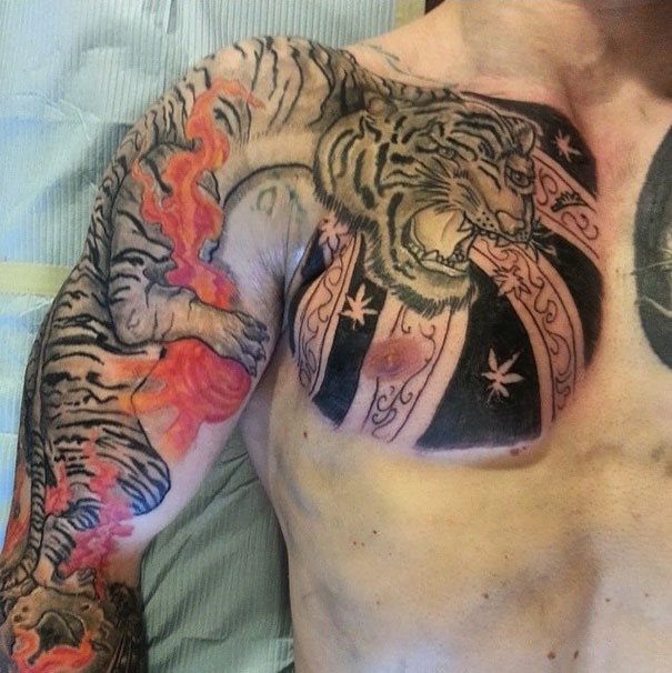 furchterliche tattoo 544