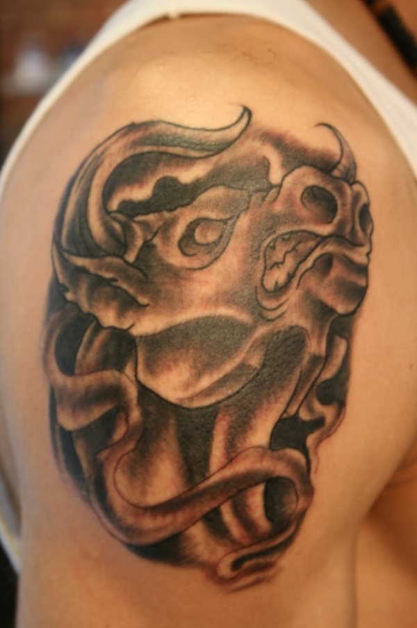 Bildergalerie von 76 Tattoos vom Stierkopf und einem Stier